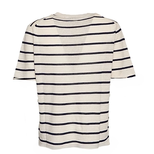 Amaranto Striped Short-Sleeve T-Shirt