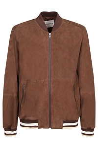 Amaranto Zip Bomber Jacket