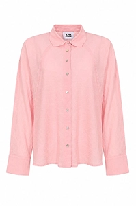 Alpha Studio Sheer Button-Up Shirt