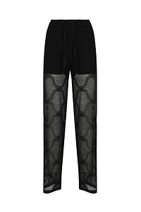 Alpha Studio Sheer Lace Pants