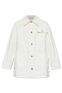 Ami Logo Patch Buttoned Jacket