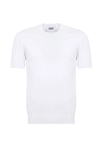 Alpha Studio Short Sleeve Knitted Sweater