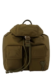 Ami Logo Patch Small Marcel Backpack