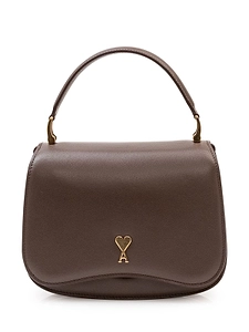 Ami Logo Plaque Shoulder Bag