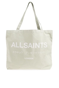 Allsaints Underground Logo Tote Bag