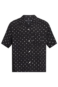 Allsaints Upton Polka Dot Short Sleeve Shirt