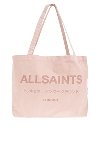 Allsaints Underground Logo Tote Bag