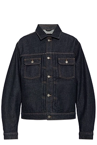 Allsaints Union Tigres Embroidered Denim Jacket