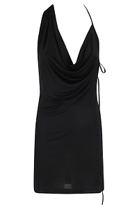 AmazuÌN Ravus Draped Mini Dress