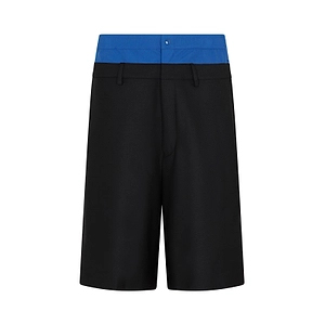 Ambush Contrasted Waist Knee-Length Shorts