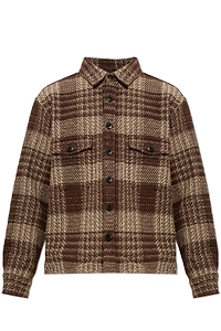 Allsaints Valle Checked Overshirt