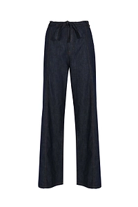 Alpha Studio Tie-Waist Wide-Leg Pants