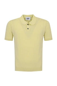 Alpha Studio Textured Knit Polo Shirt