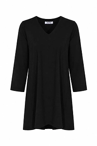 Alpha Studio V-Neck A-Line Dress