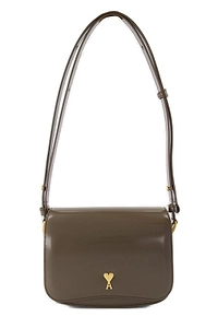 Ami Paris Ami Alexandre Mattiussi Logo Plaque Shoulder Bag