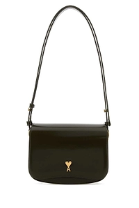 Ami Paris Ami Alexandre Mattiussi Logo Plaque Shoulder Bag