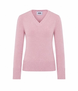 Alpha Studio V-Neck Knitted Sweater
