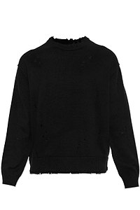 Allsaints Wolf Distressed Knitted Sweater