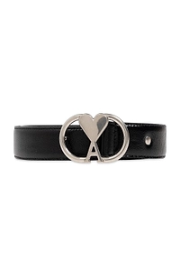 Ami Paris Ami De Coeur Buckle Belt