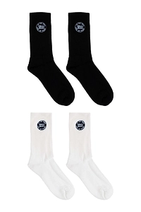 Allsaints X Williams Two-Pair Logo Socks