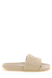 Ambush Quilted Lettering Logo Slides
