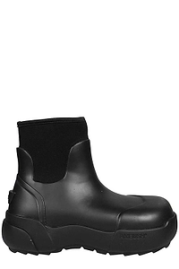 Ambush Square-Toe Chunky Sole Ankle Boots