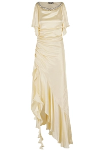 Amen Asymmetric Maxi Dress