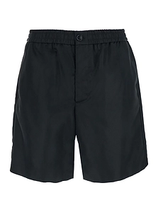 Ami Paris Ami De Coeur Drop-Crotch Shorts