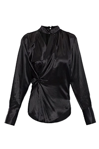 Allsaints Zellie Pleated Shirt