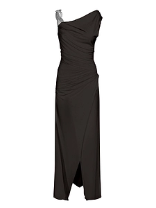 Amen Draped One-Shoulder Dress