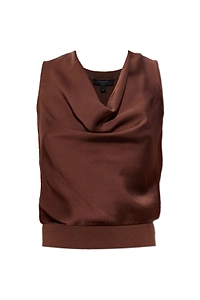 Allsaints Zoey Draped Sleeveless Top