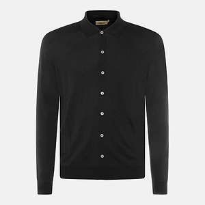 Altea Button-Down Knit Shirt