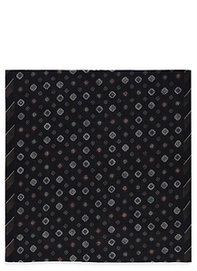Altea Geometric Pattern Fringed Scarf