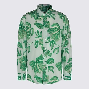 Altea Leaf Print Shirt
