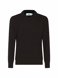 Altea Open Collar Knitted Polo Shirt