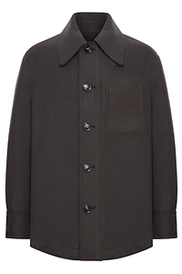 Ami Paris Long Sleeved Buttoned Jacket