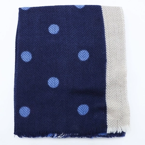 Altea Polka Dot Herringbone Scarf