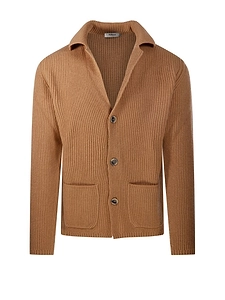 Altea Ribbed Buttoned Cardigan