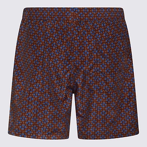 Altea Sea Geometric Print Swim Shorts