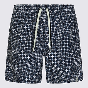 Altea Sea Geometric Print Swim Shorts
