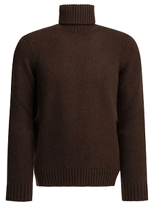 Altum Ribbed Turtleneck Knitted Sweater