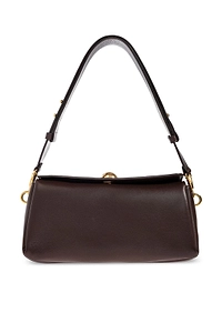 Ami Paris Logo Engraved Shoulder Bag