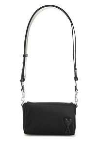 Ami Paris Logo Patch Box Marcel Shoulder Bag