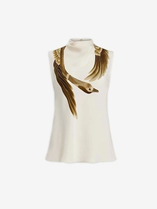 Altuzarra Arlie Printed Sleeveless Top