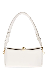 Ami Paris Logo Engraved Shoulder Bag