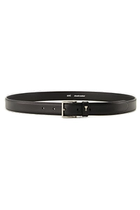 Ami Logo Plaque Buckled Belt