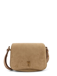 Ami Paris Logo Plaque Shoulder Bag