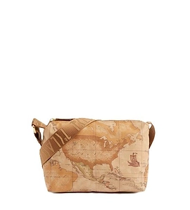 Alviero Martini Geo Classic Printed Zipped Shoulder Bag