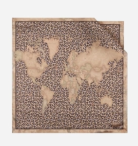 Alviero Martini Geo Print Scarf