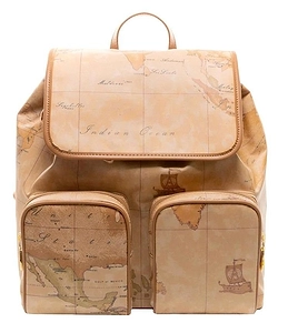 Alviero Martini Geo Print Backpack
